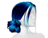 Blue White Hair