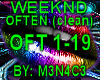 Weeknd - Often (clean)