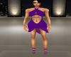 TBP Purple Short Dress 