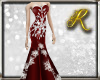 RED FROST GOWN