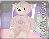 Pinkish Angel Teddy Bear