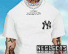 White Yankee Tee