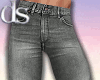 Straight Gray Jeans