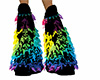 rainbow rave boots