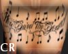 [CR] Music Chest Tattoo