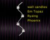 wall candles 