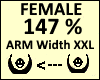 Arm Scaler XXL 147% Fema