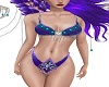 carnival bikini purple