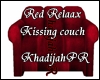 Red Relax Kissing Couch