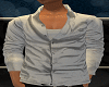 M| White Button Up Shirt