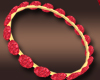 Ruby Bracelet Gold Chain