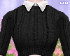 w. Cute Black Sweater