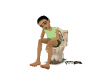 Toilet + poses