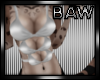 B! Silver Furry Bikini