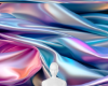 Satin colored background