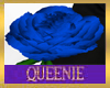 P Blue Rose Boutonniere
