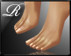 RBare Feet Nude Nails