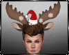 Reindeer Santa Hat / M