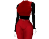 Red pant outfit