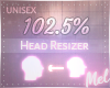 M~ Head Scaler 102.5%