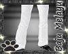 [White] BM pants