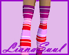 Pink/Red Funky Stockings