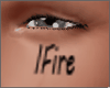 lFire Face Tattoo