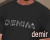 [D] Cara black shirt