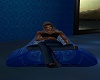 4P Couple Blue Bean Bag