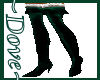 EmeraldGreen Thigh Boots