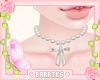 Quartz Bow and Pearls