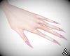 ん nails pink