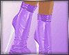 Lilac Overalls Boots