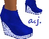 blue uk fashion shoes*AJ