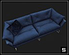 Italian Couch Blauw