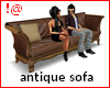 !@ Antique sofa 4 places