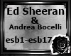 EdSheeran&Andrea Bocelli