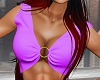 Passion Purple Crop Top