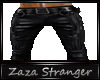 [Za]  Metal leather pant