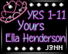 lJl Yours Ella Henderson