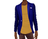 Royal n Gold Jacket n T