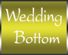 White Wedding Bottom