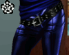 Blue Leather Pants, Belt