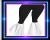 Black/White Frills Pants