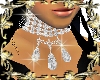 {M} Diamond Necklace