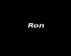 tattoo of the name ron