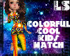Colorful Cool Kids Match