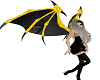Black n Gold Dragon wing