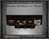 Rustic Kitchen w/ Poses