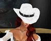 {KAT} White Cowgirl Hat
